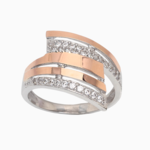 серебряное кольцо с цирконом  57208312